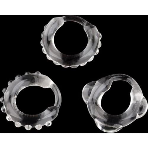 Thong C-strap Ring Briefs Ring Underwear 1/3pcs Circle，Silica Gel Comfortable High Elastic