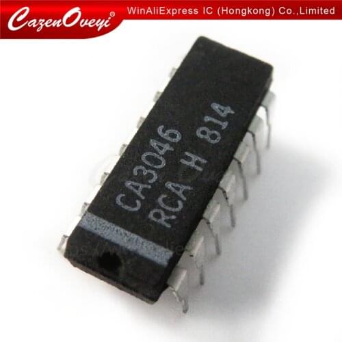 10pcs/lot CA3046 3046 DIP-14 In Stock