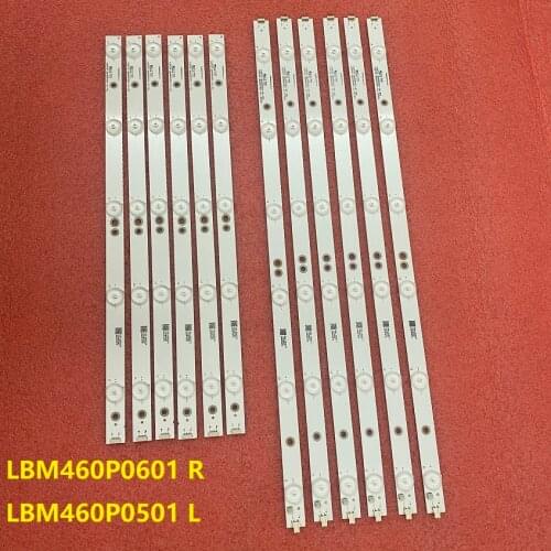 5set=60pcs LED BACKLIGHT FOR SHARP LC-46LD266K 46PFL3218K LBM460P0601 A1-BU-3 R AU-1 LBM460P0501-AT-1 L TPT460H1-HN04