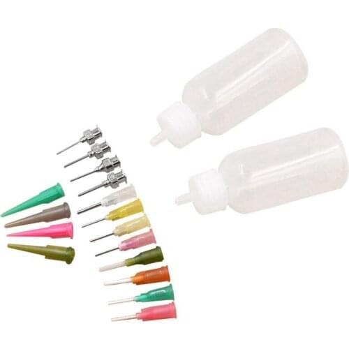 5PACK (16pc/Set Henna Kit Applicator Nozzles Bottles Paste Tattoo Body Art Drawing Tool