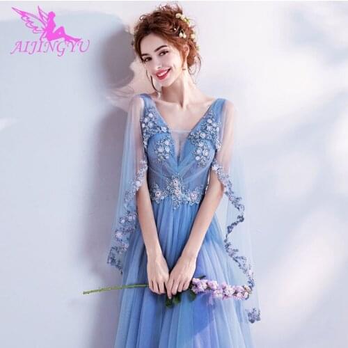 AIJINGYU 2021 2020 plus size Customized new hot selling cheap ball gown lace up back formal bride dresses wedding dress TJ346