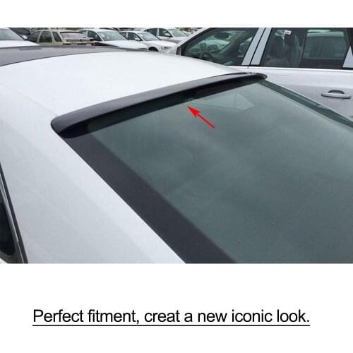 A5 Carbon Fiber Car Rear Roof Window Spoiler for Audi A5 Quattro 2008-2015 Non Sline Non S5