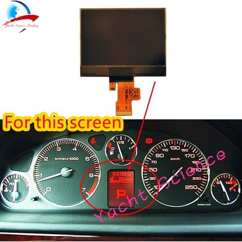 Car Lcd Screen Monitor for Peugeot 407 407SW Coupe VDO Dashboard Cluster Display A2C53119649