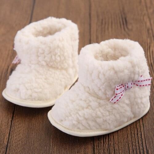 Foreign trade winter female baby warm snow boots baby toddler shoes
