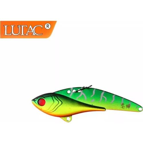 Lutac VIB Fishing Lures Wholewater Hard Artificial Baits Pesca Treble Hooks Plastic Wobblers
