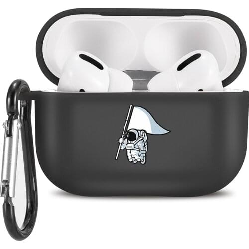 Cute Animal Earphone Case for AirPods Pro with Keychain Cover Wireless Bluetooth Silicone Air Pods 3 Case Protective Cover