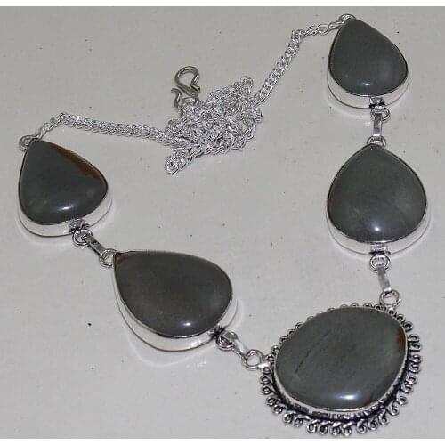 Jaspper Necklace , 54 cm, N0513