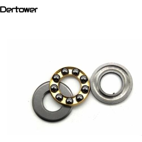 5-10pcs Pratical Thrust Bearings F8-16M F8-19M F8-22M F9-17M F9-20M F10-18M F12-21M F12-23M Metal Axial Ball Bearing