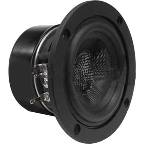 3 Inch 15W Car Full Range Speaker 4 Ohm Glass Fiber Braided Basin Low Frequency Speaker HIFI Audio Speaker