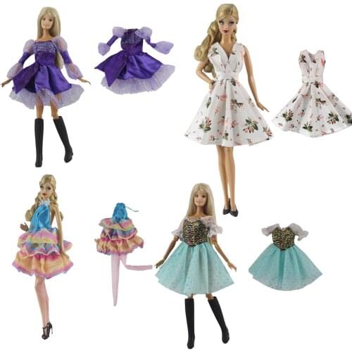 New Handmade 1/6 Fashion Outfit Coat Dress Casual Wear Shirt Vest Pants Skirt 30cm Doll Clothes For Barbie Doll Accessories Toy
