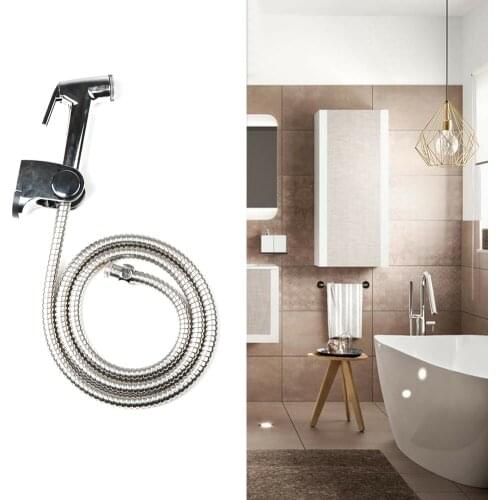 Handheld Toilet Bidet Faucet Sprayer Bathroom Toilet Bidet Toilet Set Bathroom WC Shower Bidet Spray Home Wash Hose Holder Kit
