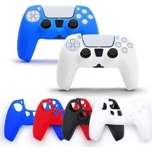 Controller Silicone Anti-slip Game Handle Protective Cover Sensitive Touch Comprehensive Protection Case for PS5 Accessory
