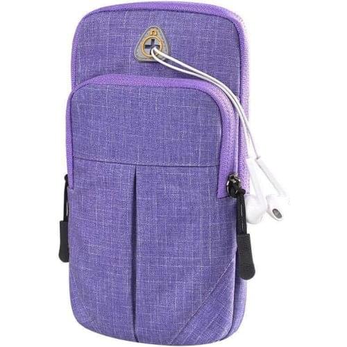 Summer sports arm bag running outdoor cycling camping fitness large capacity men and women arm band mobile phone music wrist bag