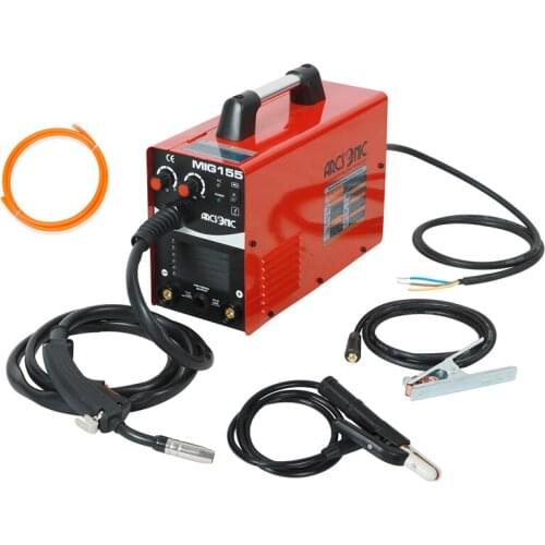 Best quality Herocut MIG155 IGBT 220V MMA/MIG welder use Flux wire /Solid wire welding Machine Portable MIG Welders MMA Welding