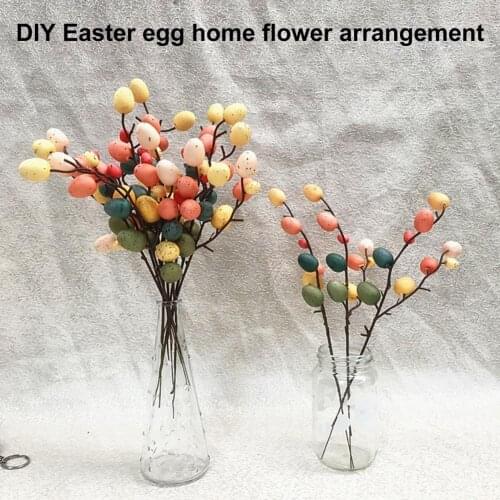 Easter Egg Decorations Handmade Reusable Multicolor Creative Easter Egg Decorations for Easter Decoration Easter Egg Decorations