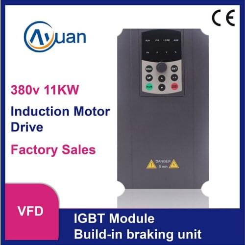 VFD 11kw 380V Vector Variable Frequency Inverter for Induction Motor Speed Drive Converter