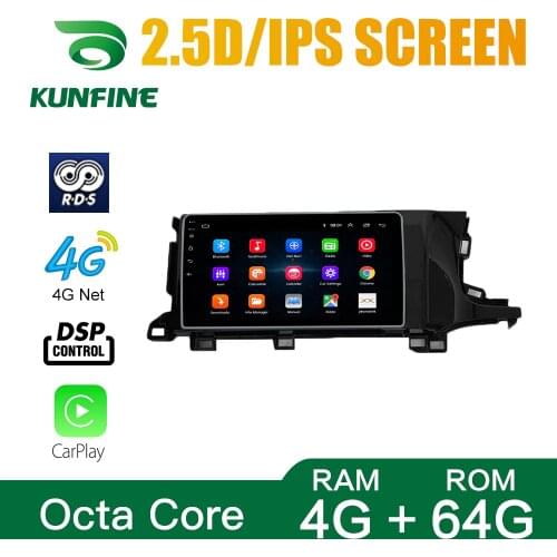 Octa Core Android 10.0 Car DVD GPS Navigation Player Deckless Car Stereo for Honda Shuttle 2015-2019 RHD Radio Headunit Wifi