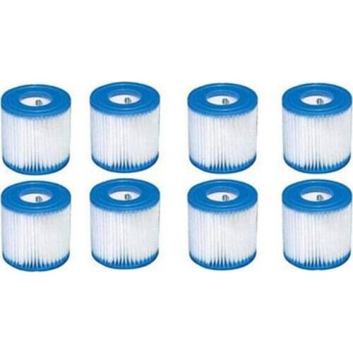 8 Pcs Swimming Pool Filter 300 Gallon Filter Cartridge,Swimming Pool Pump Filter Cartridge HS-630,for Pool Filter Pump