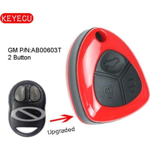 Keyecu Upgraded Remote Key Transmitter Fob 315MHz for Chevrolet GMC P/N:AB00603T