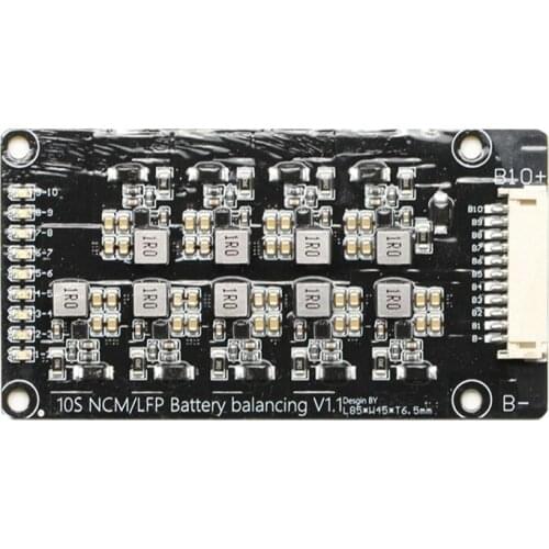 Top Deals 3S-10 Li-Ion Lipo Lifepo4 LFP Battery Active Equalizer Balancer BMS 1.2A Balance Energy Transfer Board
