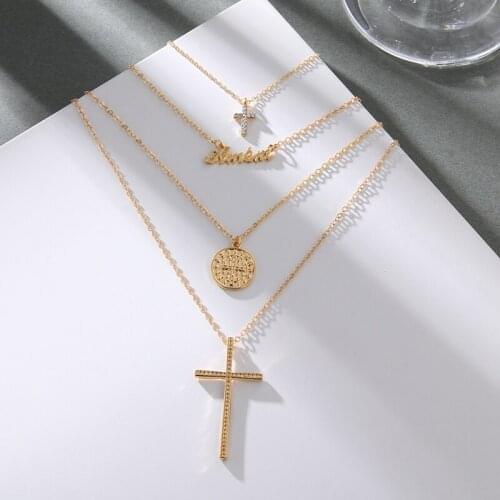 Fashion kpop vintage aesthetic necklaces Hip Hop Goth Punk Crystal Collar Necklace Neck pendants Womens Jewelry Accessories