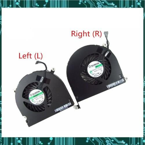 Laptop A1297 CPU Cooling Fan Cooler for MacBook Pro 17" A1297 Fan Left Right Side 2009 2010 2011 MB604 MC226 MC024 MC725 MD311