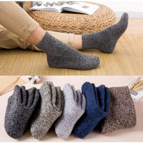 Qiaofeiyu Mens Winter Socks
