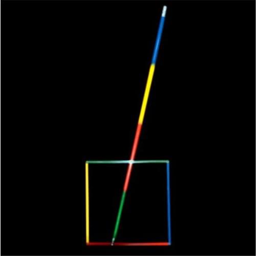 Squaring The Circle to Cane Magic Tricks Stage Street Magia Wand Appear Vanish Magie Illusion Gimmick Props Accessories Magician