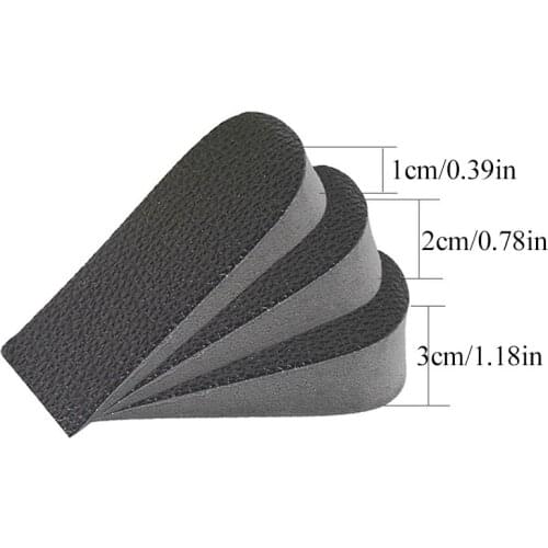 Heightening Insole Invisible Unisex Women Heighten Insert Cushion Pads EVA Lifting Insole Heel Arch Support