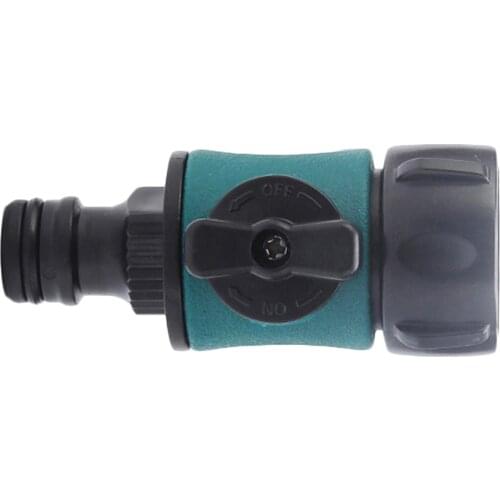 Garden Hose Shut Off Valve Adaptor 3/4Inch Watering Equipment for Lawn Care