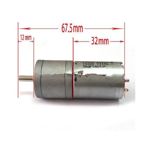 25GA-370 DC12V 30 RPM 60mA 25mm Dia Permanent Magnetic Planet Gear Motor DIY car