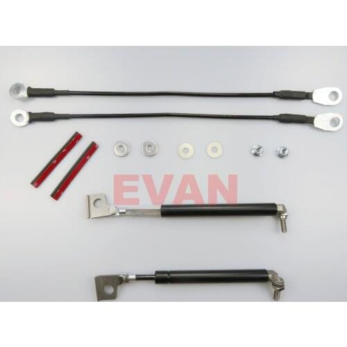 4x4 Pickup Truck Tailgate Strut Assist Systems for TOYOTA HILUX 2006-2020 Easy Up and Slow Down Gas Spring Tailgate