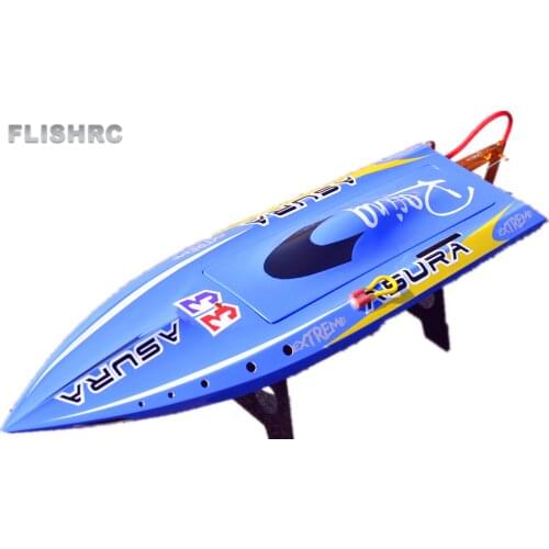 DTRC Asura MONO2 H750 Shark Brushless Motor 3674 and 120A ESC with Anti-Capsize function RC Boat