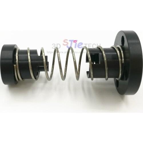 2pcs Plastic Delrin Anti-Backlash Silent smooth Nut for 8mm T8x8/TR8x2/TR8x4 Lead Screw Trapezoidal ACME lead screw nut