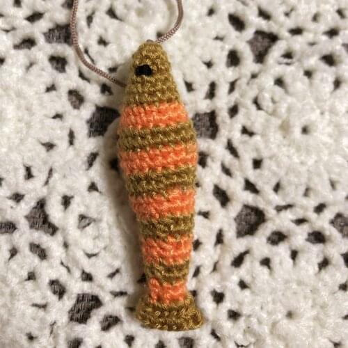 Kids Art Handcrafts Needlework Killifish Brand Peripheral Key Chain Magic Fish Toys for Children DIY Plush Stuffed Animal Girl