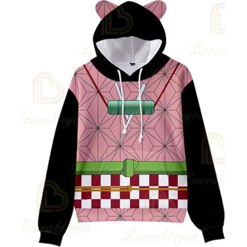 2020 Hot Sale Kids Hoodie Demon Slayer Kimetsu No Yaiba 3D Hoodies Sweatshirt Boys Girls Casual Children Clothes