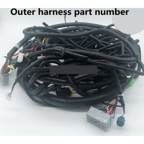 For Hitachi ZAX120-1 ZAX110-1 Excavator Outer Harness Part Number 0004770 0003647 high-quality excavator accessories