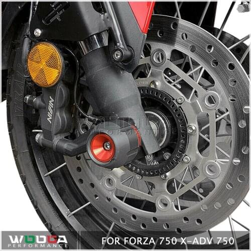 FOR HONDA XADV 750 NSS FORZA 750 Accessoires 2017-2021 Front&Rear Wheel Axle Fork Sliders Crash Protector Falling Protection