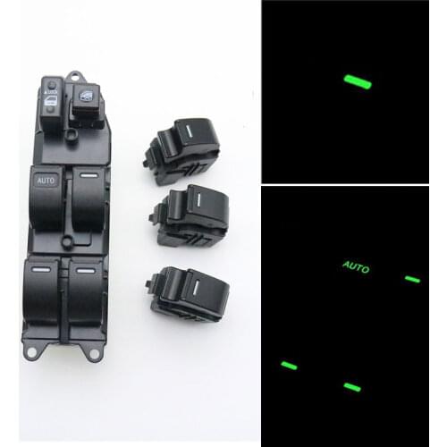 For Toyota Corolla 2004-2013 for Toyota Vios 2002-2007 18 Pins Auto LED Light Backlight Power Window Button Switch