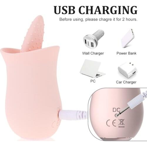 Sex Toys for Women Masturbator Dropshipping Soft Tongue Licking Vibrator G spot Clitoral Stimulator Clit Rechargeable Nipple