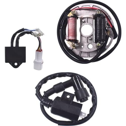 Pouvoir Stator Coil CDI For Suzuki LT80 Quadsport 80 1987-1999 2000 2001 2002 2003-2006