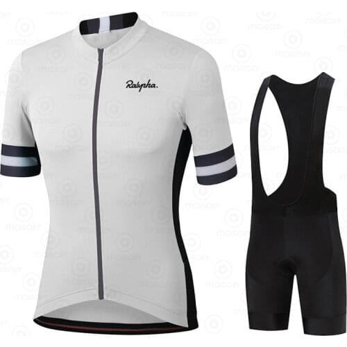 Summer 2021 Cycling Clothing Women Suit Team Mountain Bike Clothing Anti-UV Bicycle Wear Short Sleeve Cycling Jersey Set