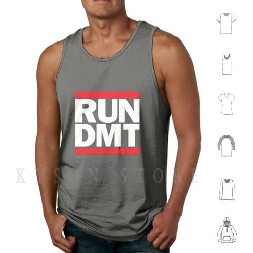 Run Dmt Dimethyltryptamine Tank Tops Vest Sleeveless Run Dmt Dmt Dimethyltryptamine Spirit Molecule Weed Pineal Gland Third