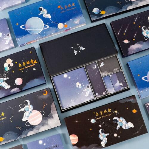 Sticky Note Set Boxed, Cute Student Supplies, High-value Note Paper, Strong Sticky, Tearable and Stickable