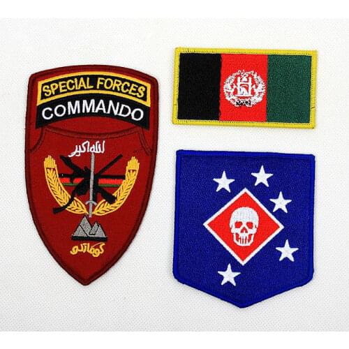 MARSOC Afghanistan Special Forces USMC Patches Appliques Cosplay Patch Jacket Arm Backpack Bag Embroidered Military Badge Gift