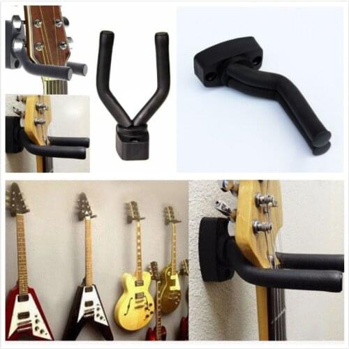 2 Pcs/1 Pair Solid Resin Hooks Wall-Mounted Coat Hanger Towel Holder Storage Rack for Guitar Clothing Decorative Hooks