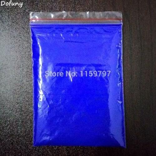 NEON Sapphire Blue Fluorescent Phosphor Pigment Powder for Nail Polish&Painting&Printing,100g/lot Powder Fluorescence