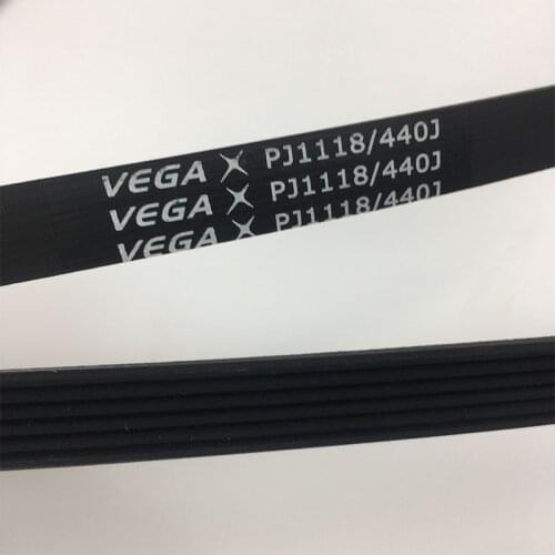 New Arrival! VEGA V-Belt 440J PJ1118 Treadmill belt 6 ribs 2PCS