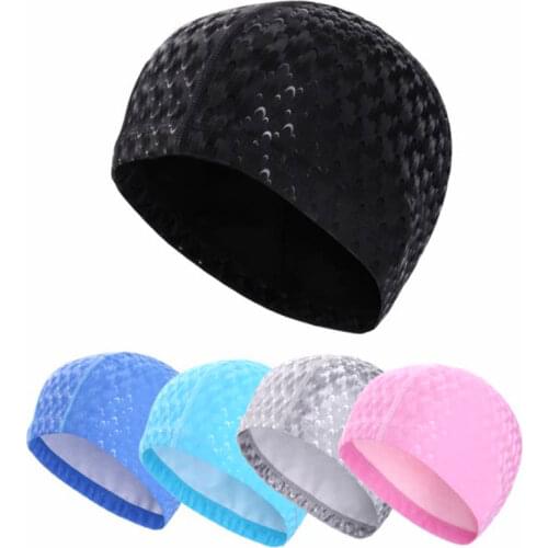 New Swimming Accessories Swimming Pool Cap Adult Men And Women Hearing Protection Antiskid Professional Swimming Cap
