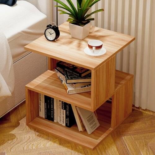 Sofa side table simple corner several creative bedside cabinet lockers book desk phone table WF705933